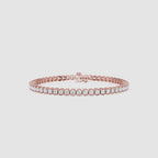 Lab Grown Diamond Bezel Set Tennis Bracelet