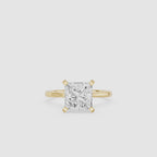 Princess Cut Lab Grown Diamond Solitaire Engagement Ring