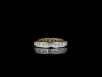 Princess Cut Lab Grown Diamond Channel Set Eternity Band